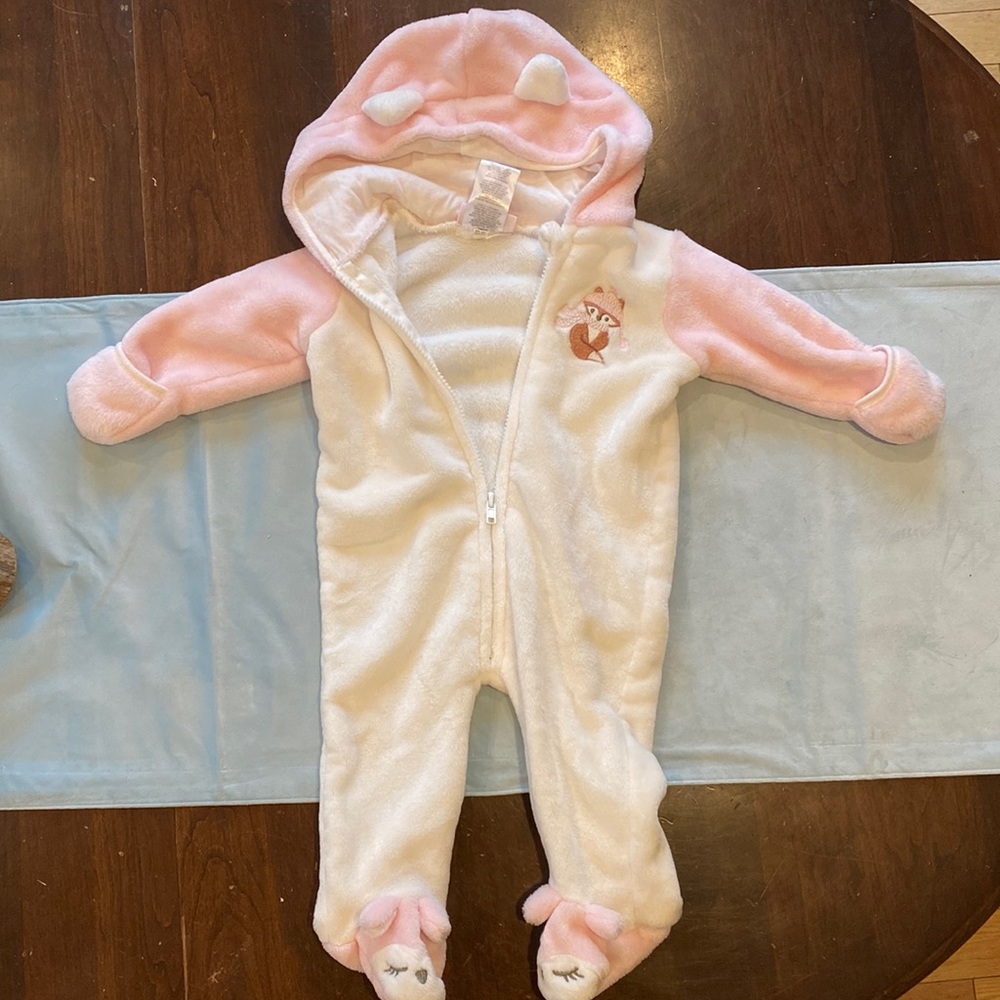 Baby fleece onesie